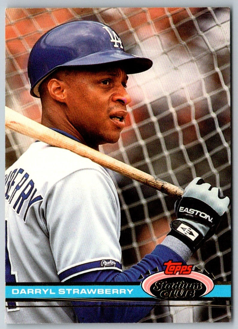 1991 Stadium Club Darryl Strawberry