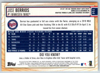 2019 Topps Big League Jose Berrios #154