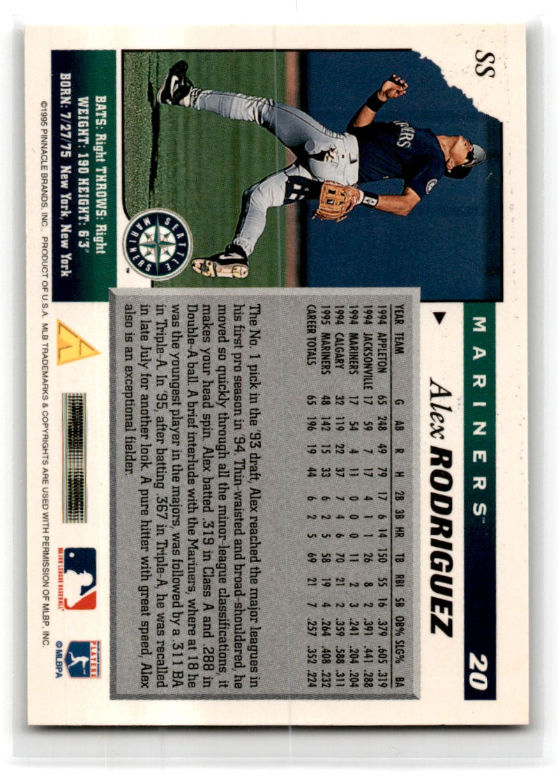 1996 Score Alex Rodriguez