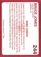 1989 Collegiate Collection Alabama Coke 580 Bruce Jones #244
