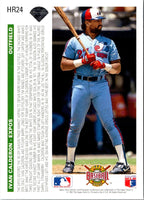 1992 Upper Deck Home Run Heroes Ivan Calderon #HR24
