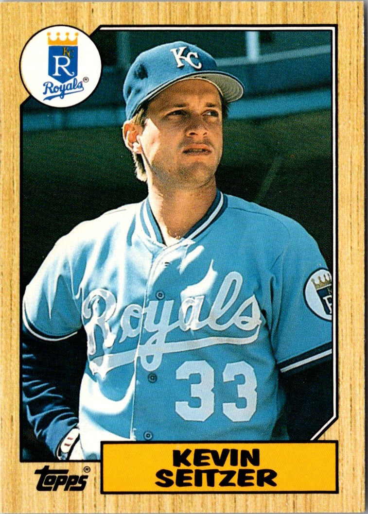 1987 Topps Traded Kevin Seitzer