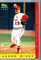 1993 Classic Best Jason Hisey #243