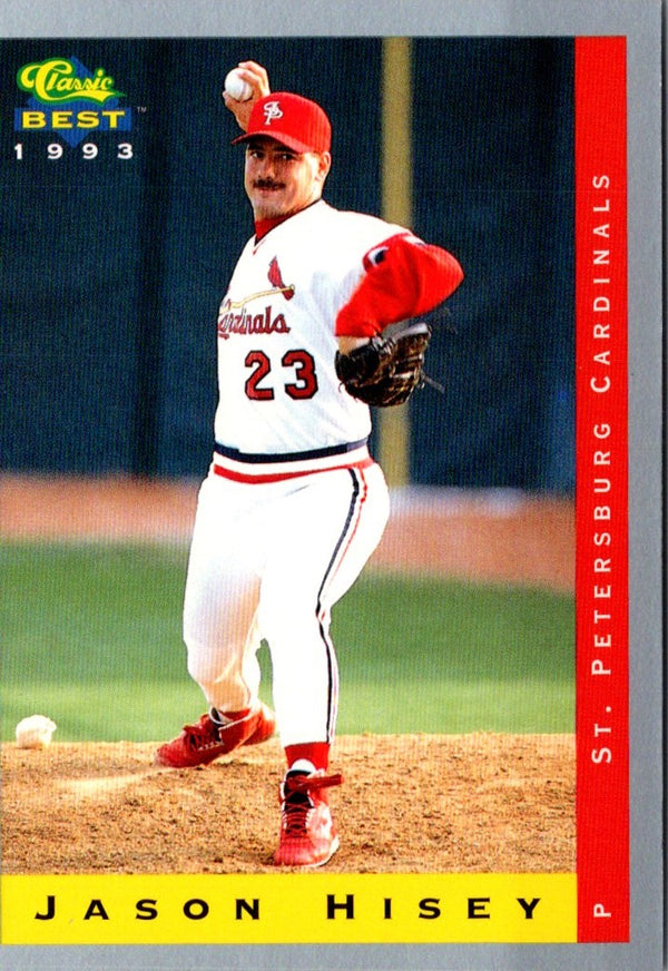 1993 Classic Best Jason Hisey #243