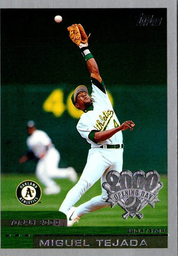 2000 Topps Opening Day Miguel Tejada #91