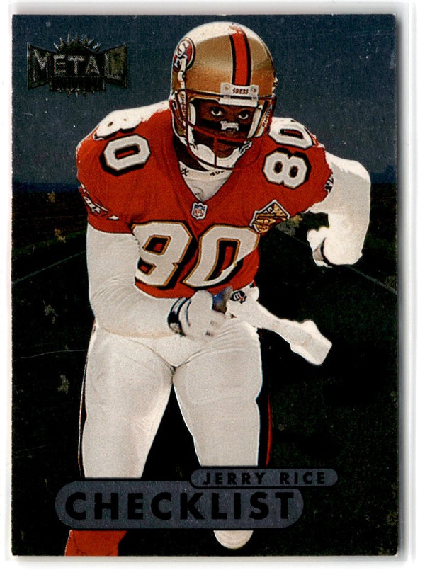 1998 Metal Universe Jerry Rice #199