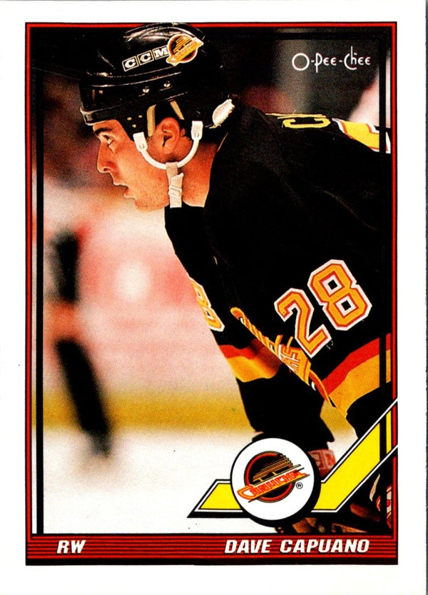 1991 O-Pee-Chee Dave Capuano #318