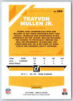 2019 Donruss Trayvon Mullen Jr. #269 Rookie