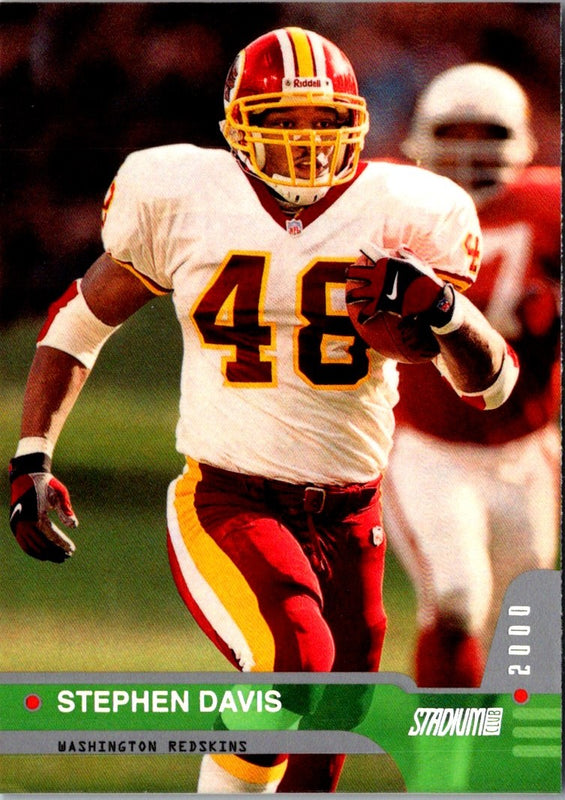 2000 Stadium Club Stephen Davis #10