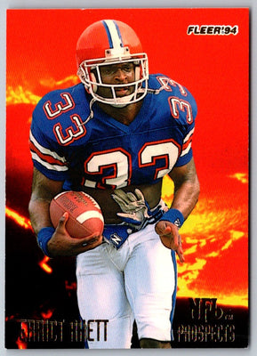 1994 Fleer NFL Prospects Errict Rhett #20