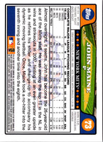 2008 Topps Opening Day John Maine #73