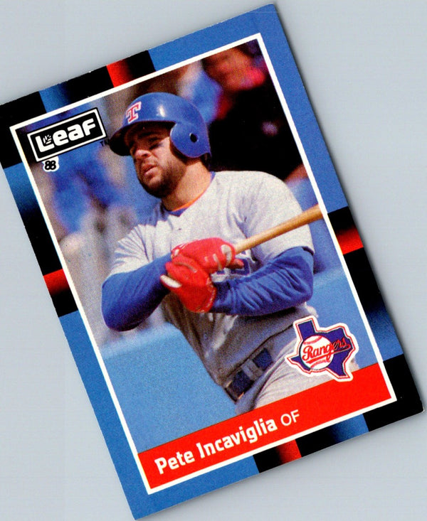 1988 Leaf Pete Incaviglia #25