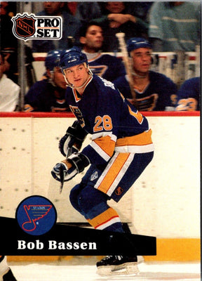 1991 Pro Set Bob Bassen #221