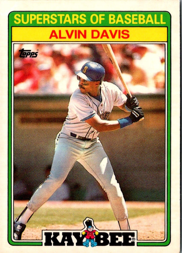 1988 Topps Kay-Bee Superstars of Baseball Alvin Davis #6