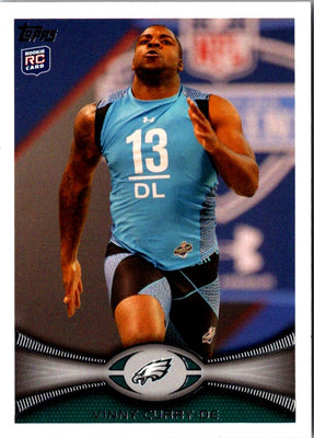 2012 Topps Vinny Curry #229 Rookie