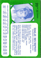 1988 Topps Kay-Bee Superstars of Baseball Dale Murphy #20