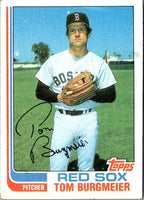 1982 Topps Tom Burgmeier #455