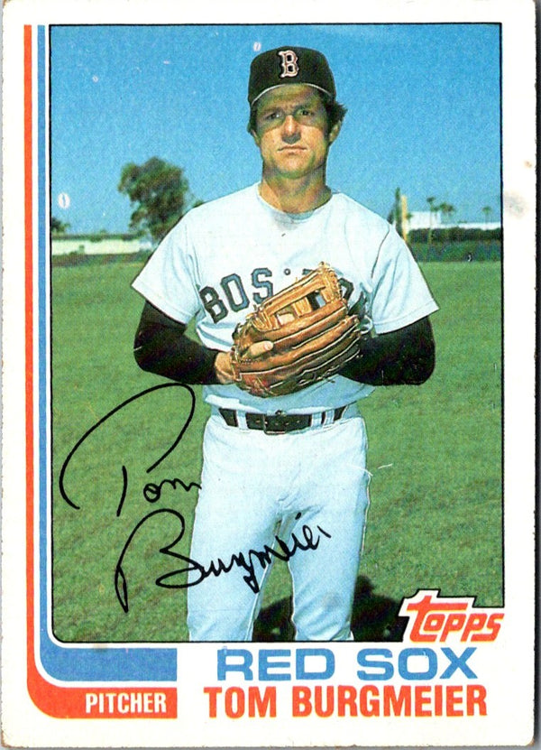 1982 Topps Tom Burgmeier #455