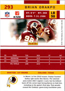 2011 Score Brian Orakpo