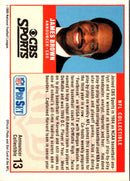 1989 Pro Set Announcers James Brown