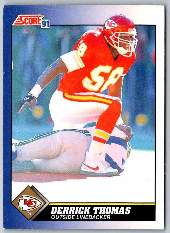 1991 Score Derrick Thomas #5