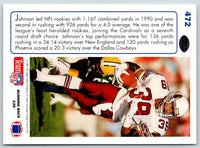 1992 Pro Set Power Johnny Johnson #39