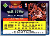 1993 Topps Sam Bowie #45