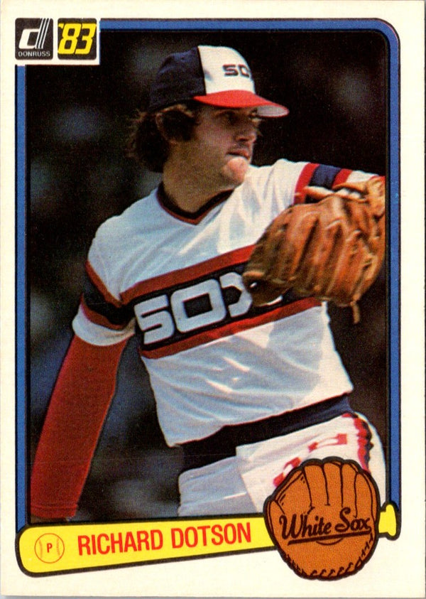 1983 Donruss Richard Dotson #319