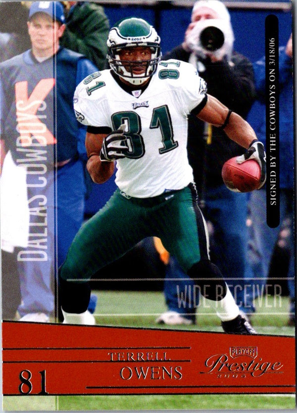 2006 Playoff Prestige Terrell Owens #115