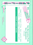 1991 Pacific Senior League Tom Benedickt