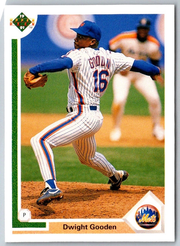 1992 Leaf Black Gold Dwight Gooden #112