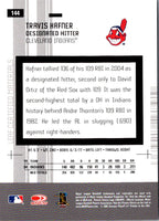2005 Leaf Certified Materials Travis Hafner #144