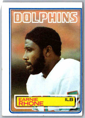 1983 Topps Earnie Rhone #319