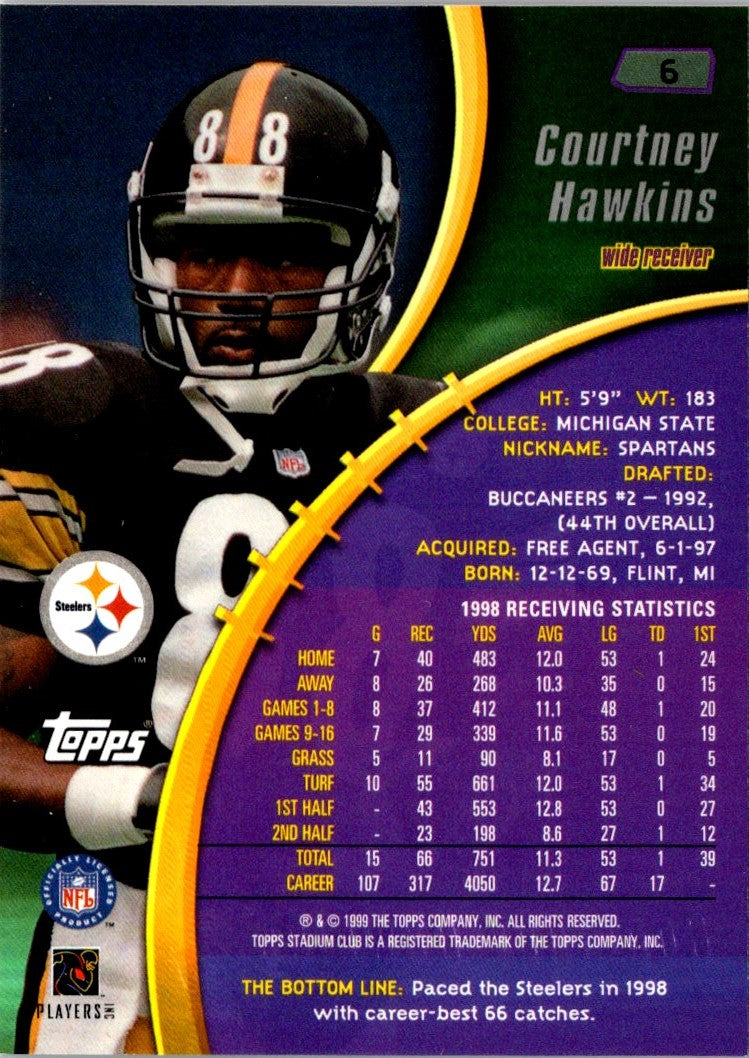 1999 Stadium Club Courtney Hawkins