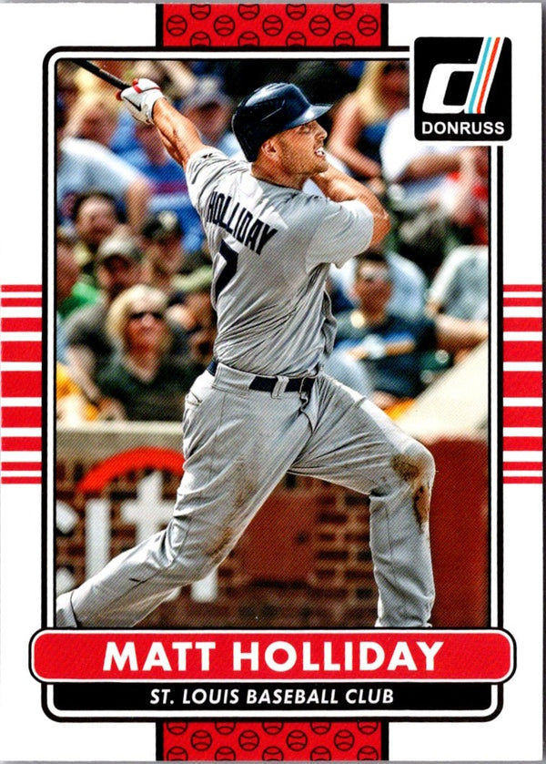 2015 Donruss Matt Holliday #163