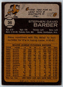 1973 Topps Steve Barber