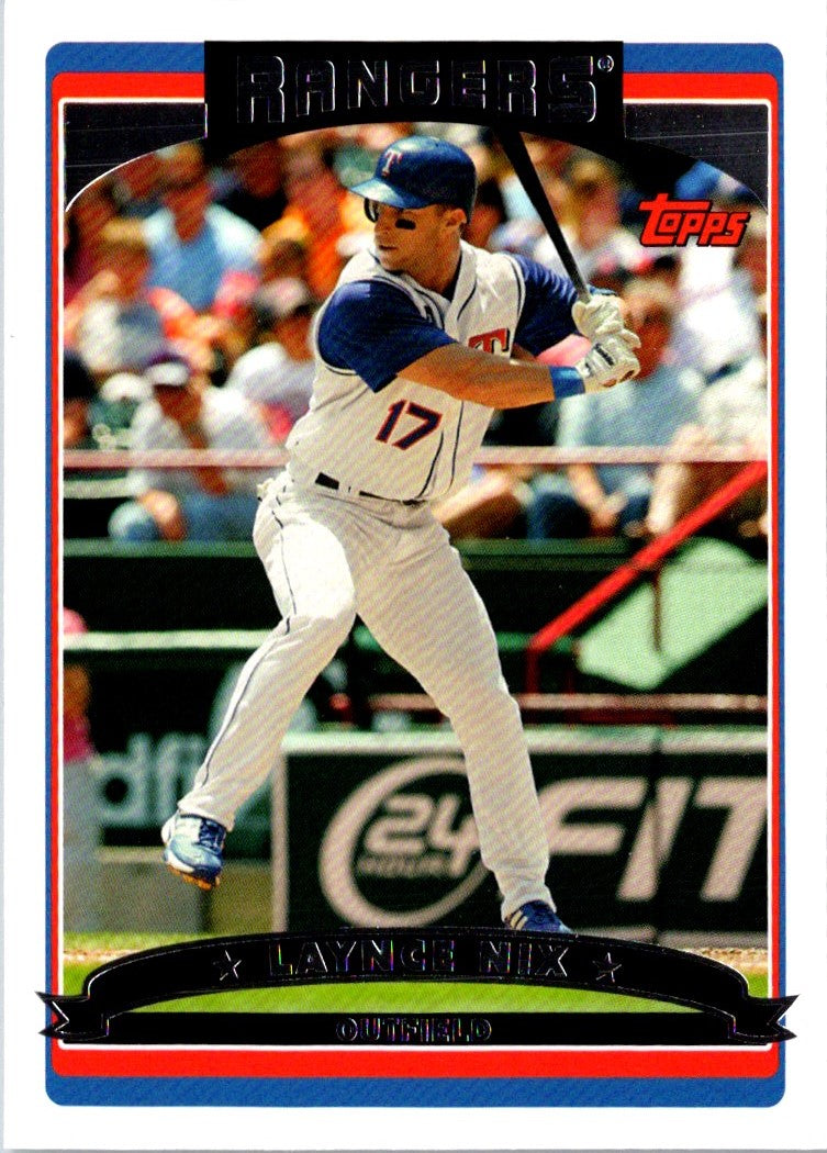 2006 Topps Laynce Nix