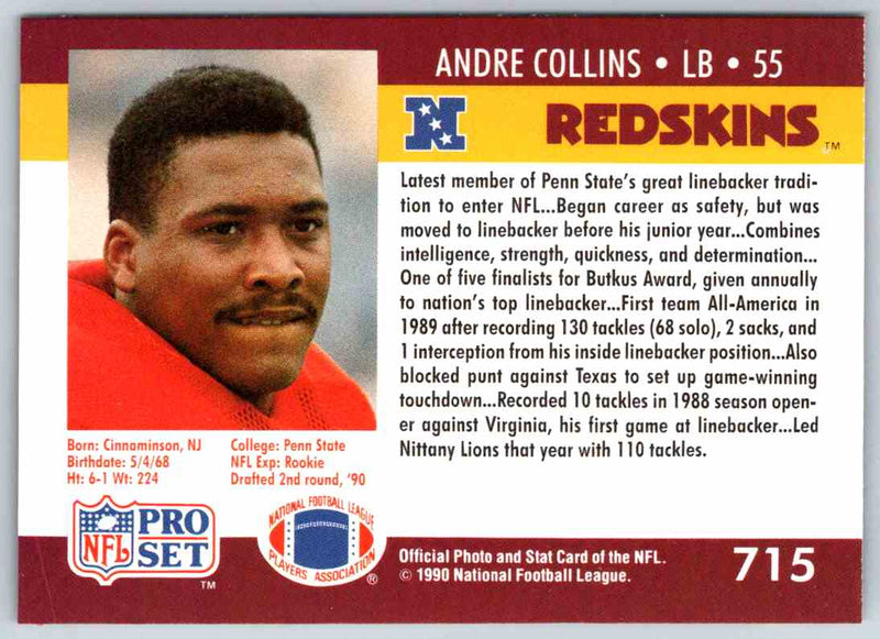1990 Proset Andre Collins
