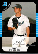 2005 Bowman Chrome Draft Picks & Prospects Eric Fowler