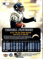 2001 Ultra Terrell Fletcher #42