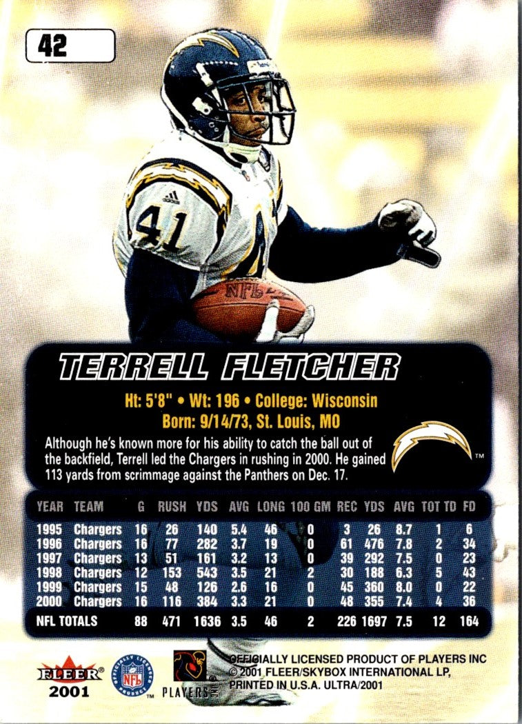 2001 Ultra Terrell Fletcher