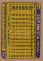 1987 Topps Dave Winfield #770