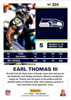 2017 Score Earl Thomas III #324