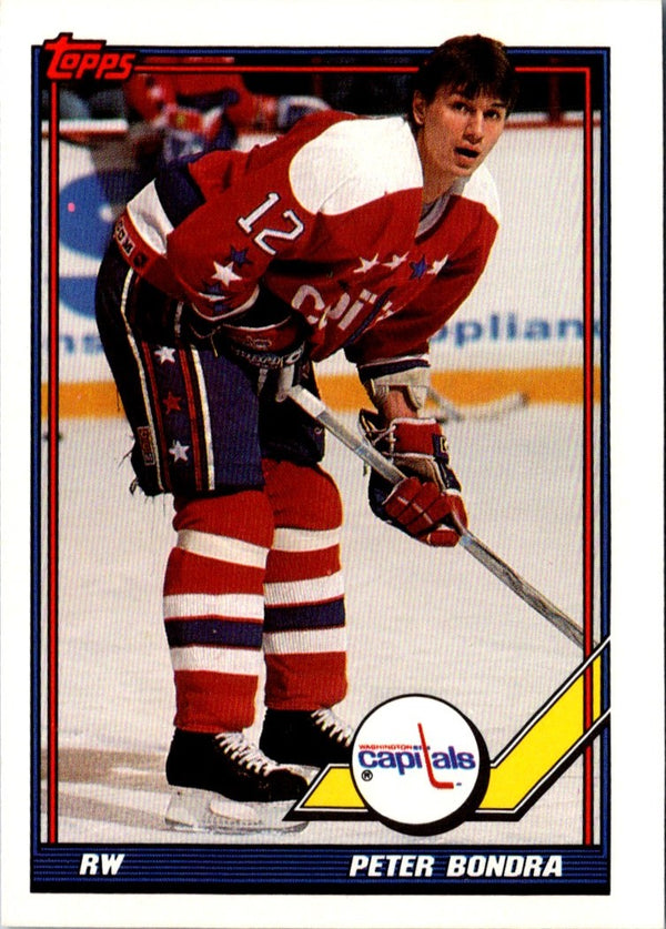 1991 Topps Peter Bondra #362