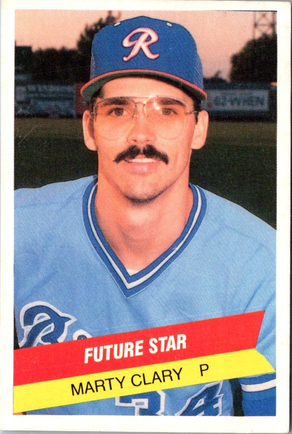 1987 TCMA International League All-Stars Marty Clary #34