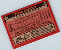 1986 Topps Tom Foley #466