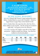 2008 Bowman Prospects Caleb Gindl