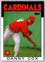 1986 Topps Danny Cox #294