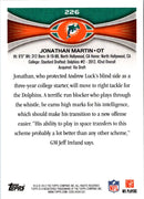 2012 Topps Jonathan Martin
