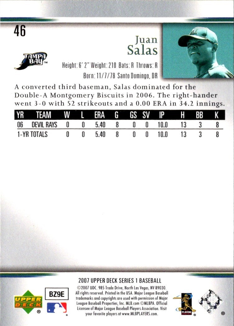 2007 Upper Deck Juan Salas